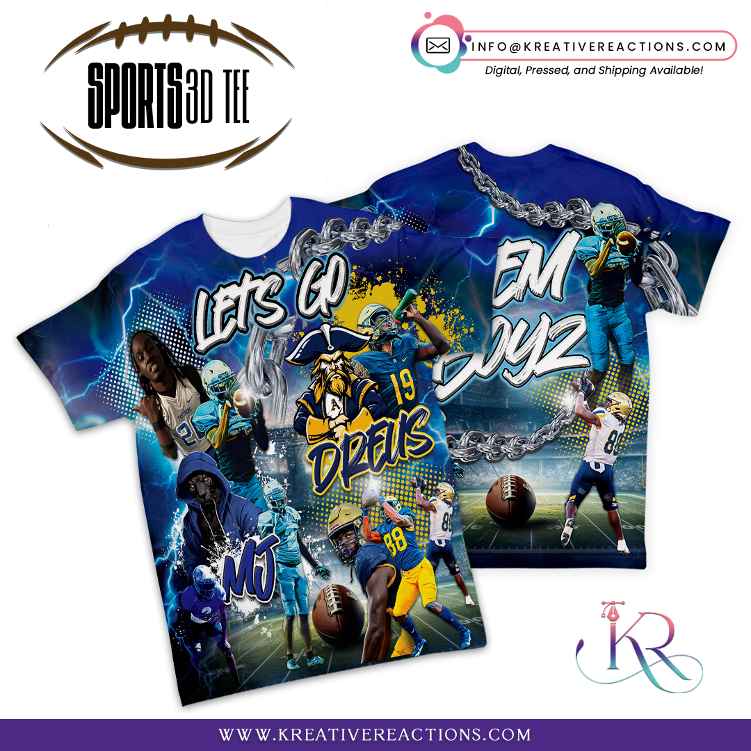 Dillard VS St.Thomas 3D Tee