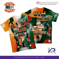 Hurricane Inspired Cheer 3D Tee