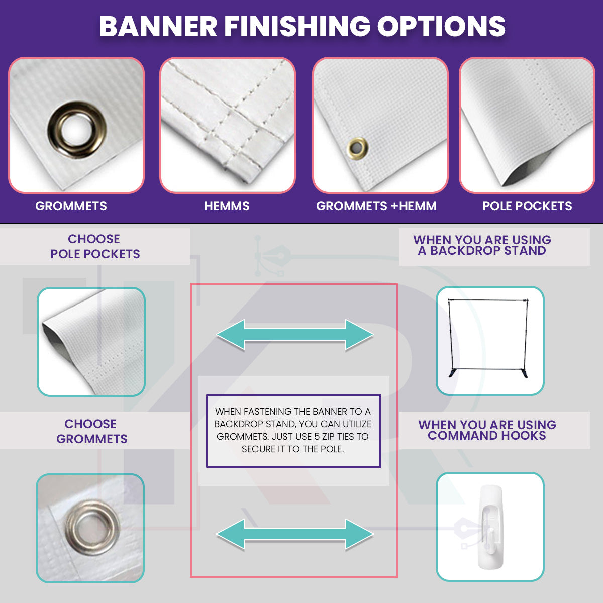 BACKDROPS (Design+Print)