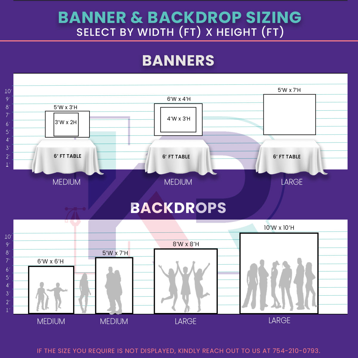 BACKDROPS (Design+Print)