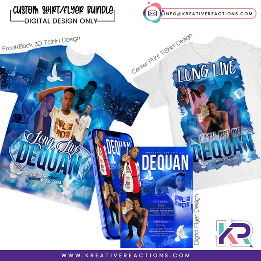 Custom Shirt/Flyer Digital Bundle