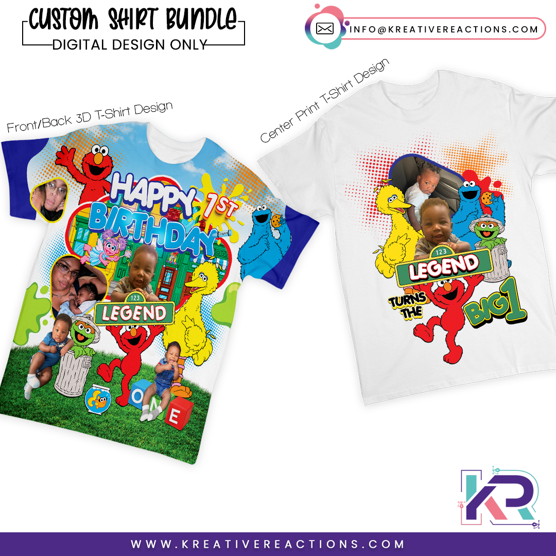 Custom Shirt/Flyer Digital Bundle